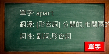 apart