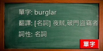 burglar