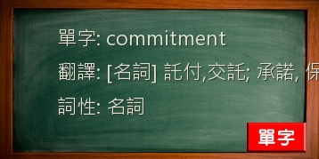 commitment