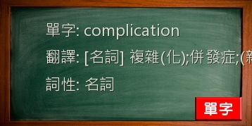 complication