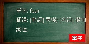 fear